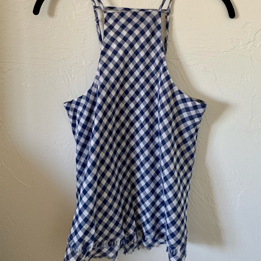 New American Eagle Plaid Top